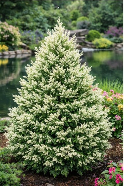 Chamaecyparis pisifera ’White Beauty’